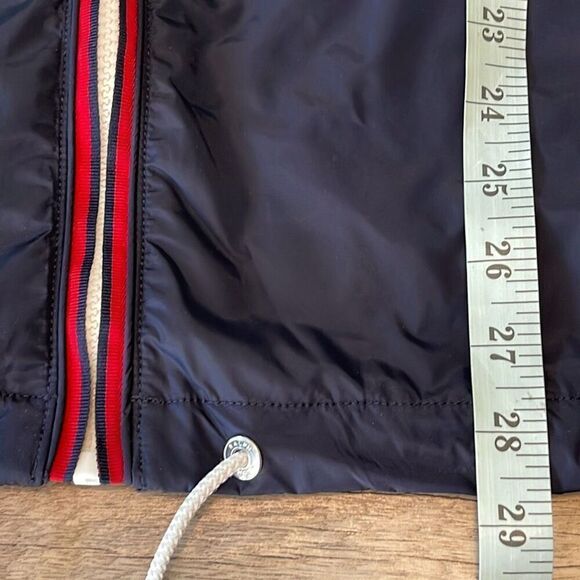 Polo Ralph Lauren Mens Drawstring Hood Packable Anorak Jacket Navy Blue Sz XL - Picture 11 of 11
